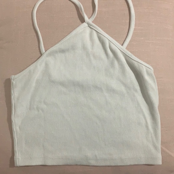 ZARA medium white tank top - Picture 1 of 3